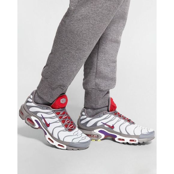 Nike BV2671 071 Men's Sz M Charcoal Heather Gray Club Fleece Cuffed Jogger Pants - Picture 12 of 12